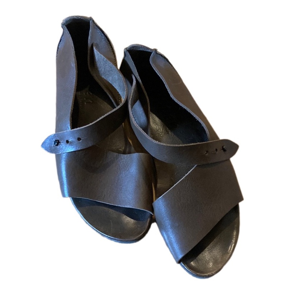 Brown Leather Trippen Sandals